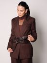 Blazer Alfaiataria  Luiza - Marrom