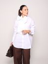 Camisa Tricoline Lisa - Off White