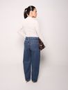 Calça Jeans Barrel Eva - Marinho