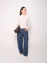 Calça Jeans Barrel Eva - Marinho