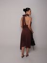 Vestido  com Renda Julieta - Marrom