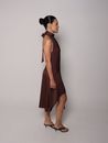 Vestido  com Renda Julieta - Marrom
