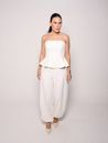 Corset Alfaiataria em Renda Manie - Off