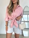 Short Milazzo Cinza Claro