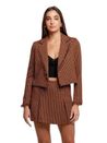 Blazer Tweed Camel