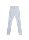 Calça Jeans Branca Rasgo