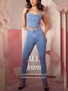 Calça Jeans Claro com Abertura