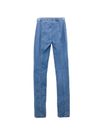 Calça Jeans Claro com Abertura