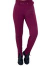Calça Skinny Alfaiataria Zíper Uva Escuro