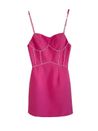 Vestido Alfaiataria Strass Pink Barbie