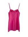 Vestido Alfaiataria Strass Pink Barbie