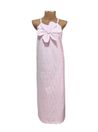 Vestido Flor Listrado Rosa BB