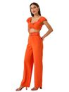 Calça Alfaiataria Isla Laranja