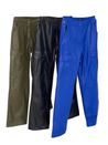Calça Cargo Couro Azul