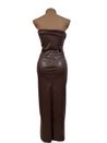 Vestido Valentino Marrom Escuro