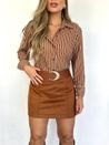 Saia Suede Camel