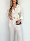 Camisa Rione Linho Branco