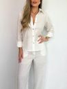 Camisa Rione Linho Branco