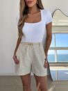Body Sorrento Com Mangas Branco