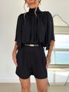 Short Alfaiataria Charm Preto