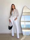 Calça Jeans Wide Branco