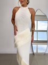 Vestido Lumiére Franjas Off