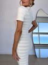 Vestido Tricot Essence Marfim