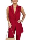 Colete Alfaiataria Amalfi Vermelho