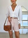 Camisão Linho Dara Off White