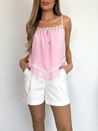 Blusa Renda Delicate Rosa Candy