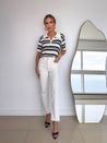 Calça Reta Jade Jeans Off