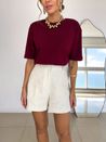 T-shirt Natasha Marsala