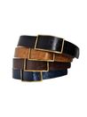 Cinto Largo Croco Preto