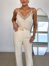 Regatinha Com Renda Marfim