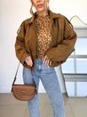 Blusa Gola Bambi Camel