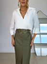 Camisa Helena Off White