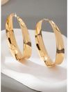Brinco Leve Argola Maxi Dourado