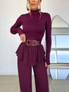 Calça Pala Aladim Vinho