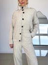Conjunto Gola Alta Tricô Mescla