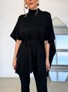 Conjunto Zermatt Tricô Preto