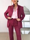 Camisa Listrada Rosa