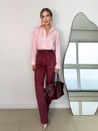 Camisa Listrada Rosa
