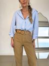 Camisa Listrada Azul