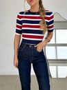 Blusa Náutica Marinho 