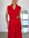 Saia Godê Paris Vermelho 