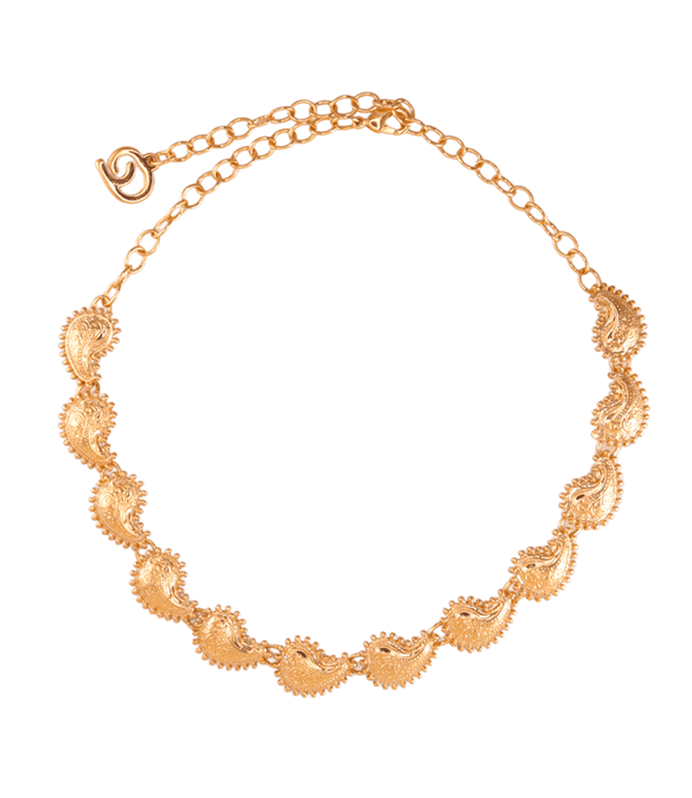 Pipa - Chocker Paisley Mini Dourado