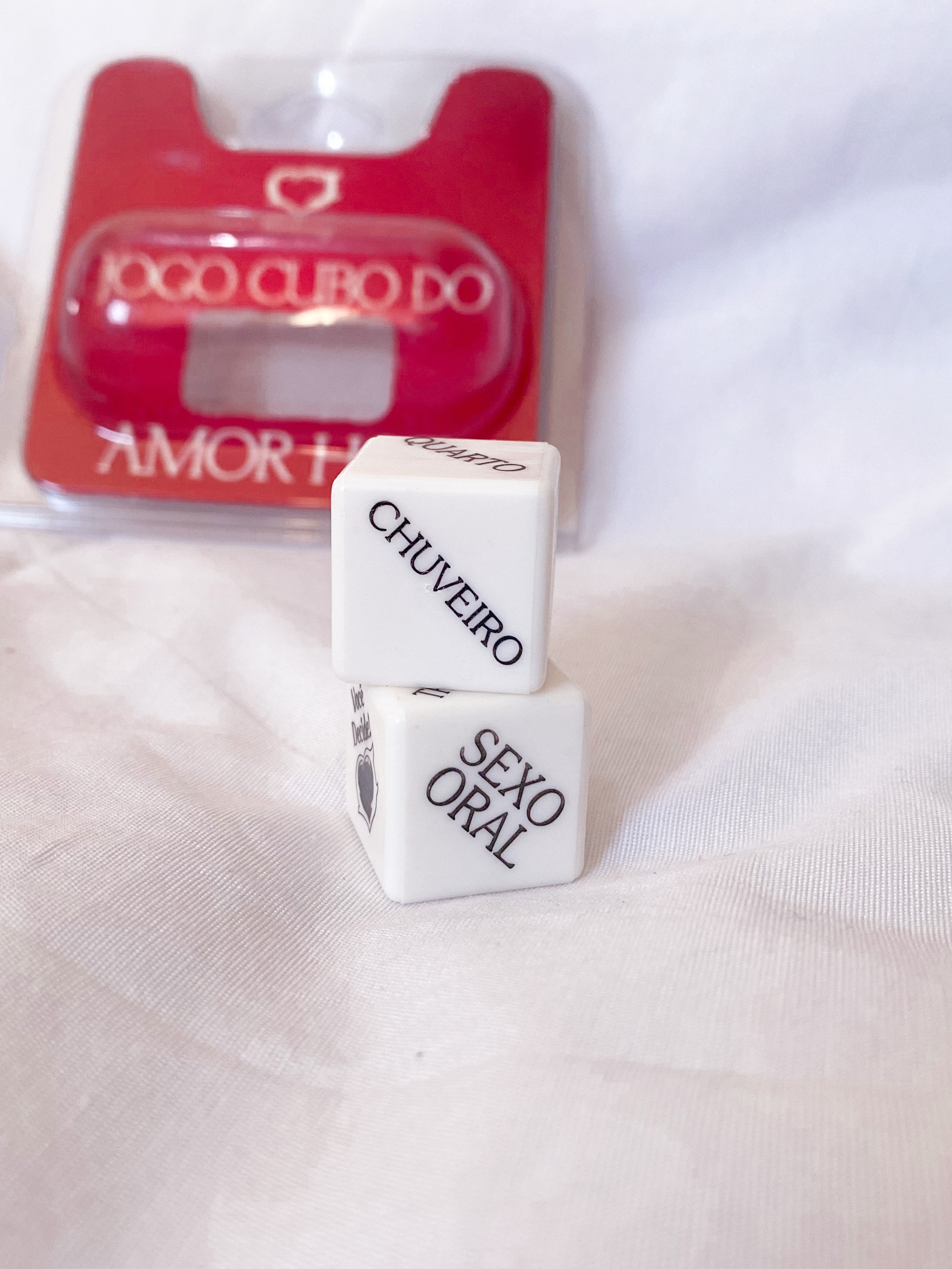 Jogo Dados Cubo do Amor