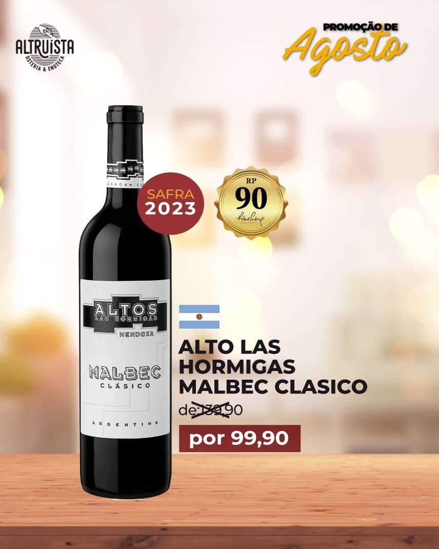 ALTO LAS HORMIGAS MALBEC CLÁSSICO