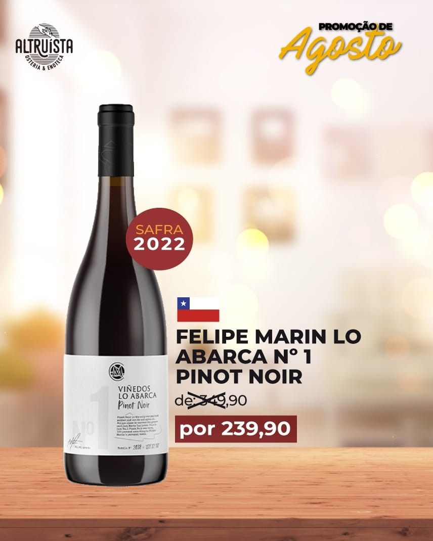 FELIPE MARIN LO ABARCA NO. 1 PINOT NOIR