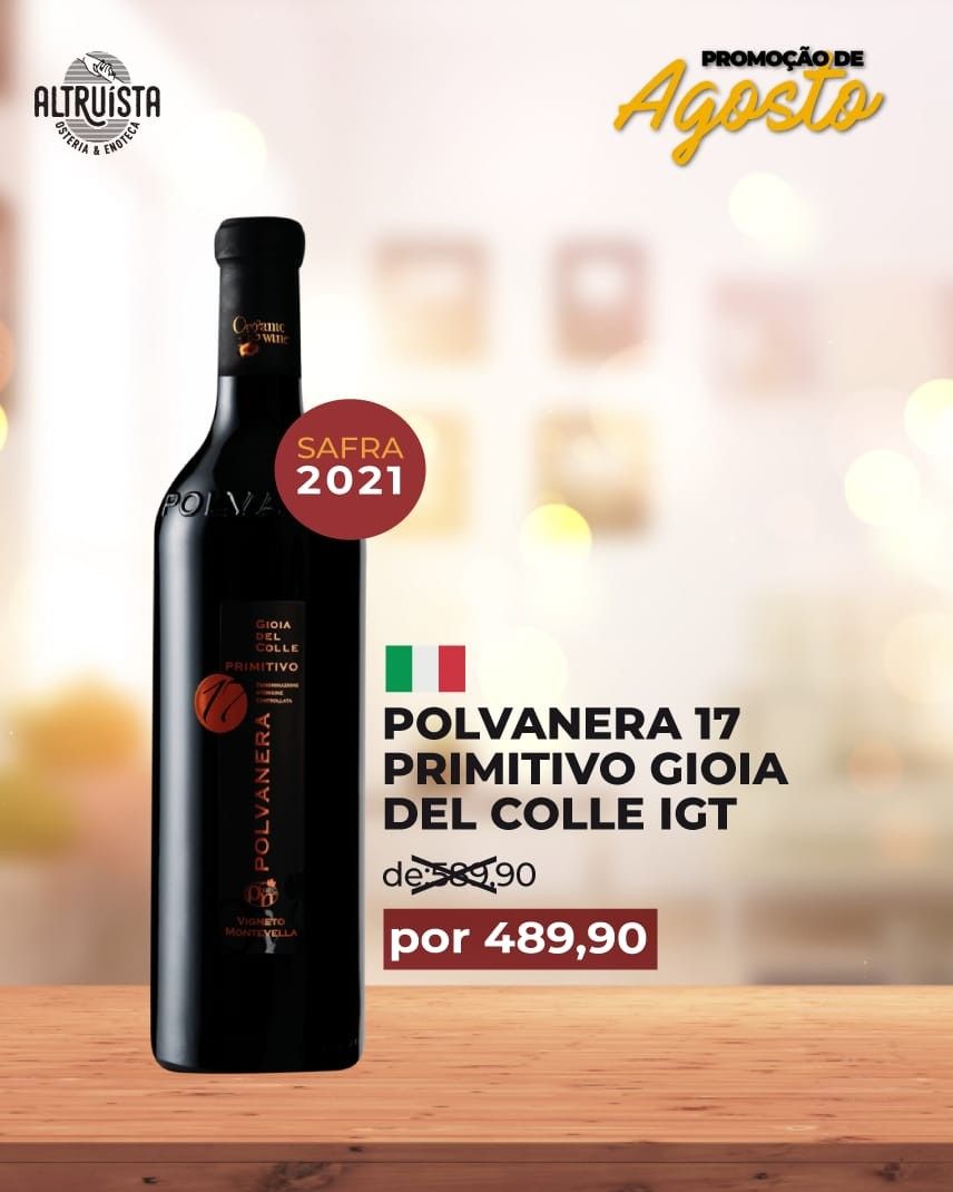 Polvanera 17 Primitivo Gioia del Colle 750mL